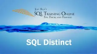 SQL Distinct - SQL Training Online - Quick Tips Ep11