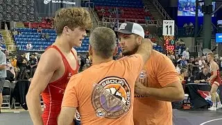 David Gleason MO- Fargo FS Cadet 138 lbs- round of 16- 2023