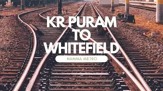 I Loved the Train Travel Experience in Bengaluru KR Puram to Whitefield Metro #nammametro