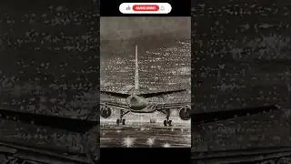 Airplane landing drawing by electric eraser/