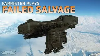 Failed Reclaimer Salvage Panel Gameplay | Star Citizen 3.23 4K Gameplay