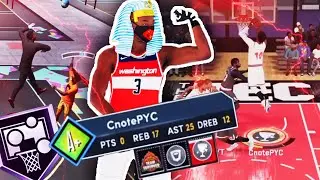 BEST NBA 2K21 NEXT GEN 2 WAY FACILITATOR BUILD FOR FAST REP & EASY WINS! BEST CENTER BUILD