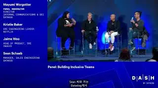 [DASH 2023] Panel; Netflix, Indeed | Building Inclusive Teams (자막)