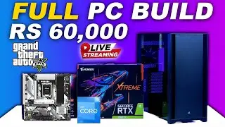 Rs 60,000 Future-Proof PC Build With RTX 4060 8GB Graphic Card🔥 Full PC Building Guide in 2024