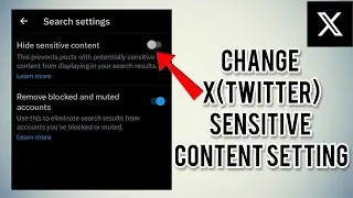 How To Change X(Twitter) Settings To See Sensitive Content|| Rsha26 Solutions