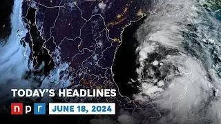 Western Gulf Coast Braces For Tropical Storm | NPR News Now