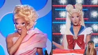 Plastique Tiara EATING UP Roast Challenge! - RuPaul's Drag Race All Stars 9