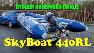 Покупка следующего RIB: SkyBoat 440RL + Yamaha F20. Причины смены лодки и ее небольшой обзор.