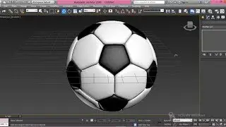 3ds max football modeling tutorial for beginner