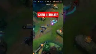 SHEN ULTIMATE PERFECT TIMING WILD RIFT LEAGUE OF LEGENDS GAMEPLAY #wildrift #leagueoflegends #shen