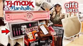 TJMAXX & MARSHALLS EARLY CHRISTMAS SHOPPING SPREE! I FOUND HOLIDAY GIFT SETS!