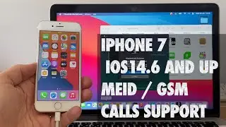 iPhone 7 GSM or MEID iCloud Bypass iOS14.6 iOS14.7 with calls support checkm8info