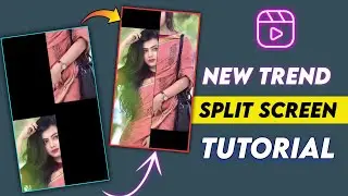 Capcut Split screen Effect Video Editing | Capcut Video Editing|| Viral Reels Editing