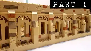 Building Hogwarts In LEGO: Part 1 Entrance Courtyard