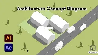 Building Form Evolution | Architecture Concept Diagram | Motion Graphics by Art.ikki