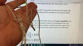 Word problem solved with patterning and algebra