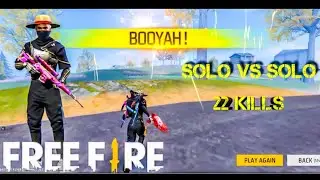 BR RANK SOLO Vs SOLO FREE FIRE FULL GAMEPLAY 📲 99% HEADSHOT RATE POCO X3 PRO + IPHONE 15 PRO HANDCAM