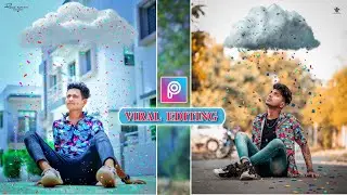 3D cloud photo editing !! pranav pg new cloud photo editing !  picsart editing..