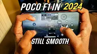 POCO F1 IN 2024📱 STILL SMOOTH !!! 🤔🤔😱😱 4 FINGERS + GYROSCOPE . 60 FPS⚡PUBG & BGMI TEST⚡PUBG MOBILE