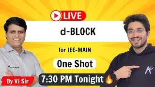 d-Block | One Shot | By VJ Sir