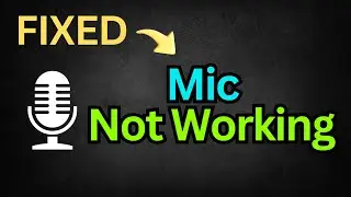 How To Fix OBS Microphone Not Working And Record Your Voice without Any Issue! (Easy Fix Guide)