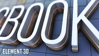 After Effects - 3D Logo Animation Element 3D