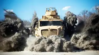 M.R.A.P | Os veículos resistentes a MINAS, EMBOSCADAS e EXPLOSÕES