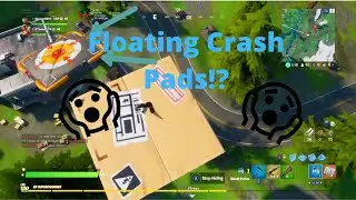 Floating Crash Pads Glitch! | Fortnite Battle Royale (I’ve started uploading again :)