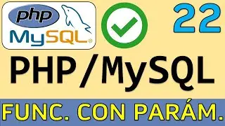 Funciones con Parámetros en PHP | Curso PHP y MySQL # 22