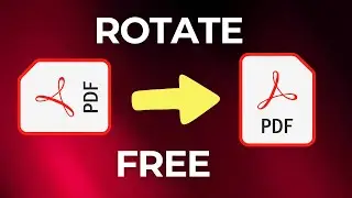 How to Rotate and Save PDF File Permanently FREE