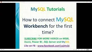 MySQL Tutorials | Introduction to workbench in mysql | What is mysql workbench