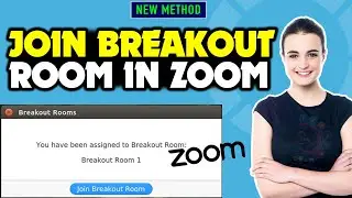 How to join breakout room in zoom 2024 | Participating in breakout rooms