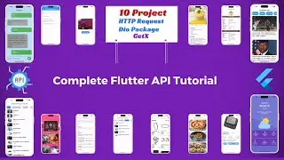 Flutter API Tutorial for Beginners || Flutter API Integration With Real Project 🔥