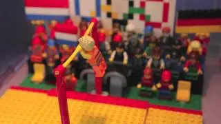 Lego Gymnastics Olympics 2012 -  a tribute to Epke