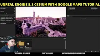 Unreal Engine 5.1 Cesium with Google Maps Tutorial