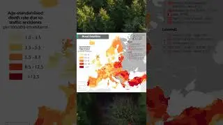 r/MapP*rn | Road fatalities in Europe