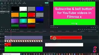 How to Make YouTube Subscribe Button Animation in Filmroa X.