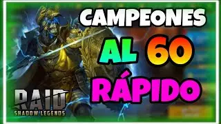 ➡️🔥Como SUBIR DE NIVEL RAPIDO en RAID SHADOW LEGENDS