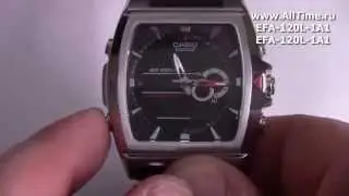 Мужские наручные часы Casio Edifice,обзор часов