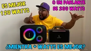 HALO 200, 120 watts VS SOUNDNARK k2, 200 watts , IMPORTAN LOS WATTS?