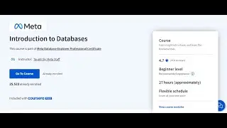 Coursera - Meta Database Engineer Answers - Introduction to Databases - Week 1