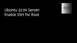 Ubuntu 22.04 Server: Enable SSH for Root