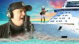 I recorded a metal song on a cruise ship