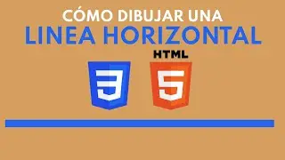 Cómo Crear una Linea Horizontal en HTML y CSS