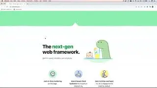 fresh a next gen web framework