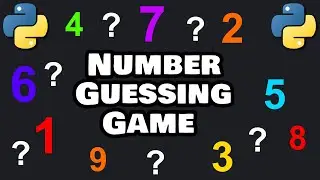 Let's code a Python NUMBER GUESSING GAME! 🔢