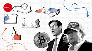 Dr. Oz, a crypto billionaire and Trump: It's the year’s biggest primary night | Inside the Forecast