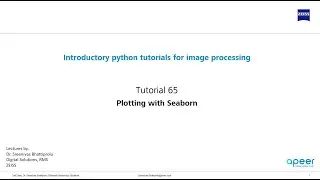 Tutorial 65 - Plotting pandas data using seaborn in Python