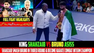 King Shahzaib Rindh vs Bruno Asiss ! World Title Fight ! Full Fight Highlights