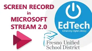 Screen Record in Microsoft Stream 2 0